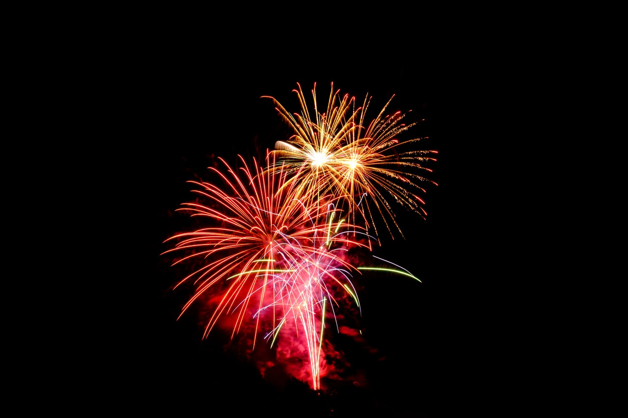 Fireworks for Bonfre Fire Animals article - Photo by Peter Spencer from Pexels