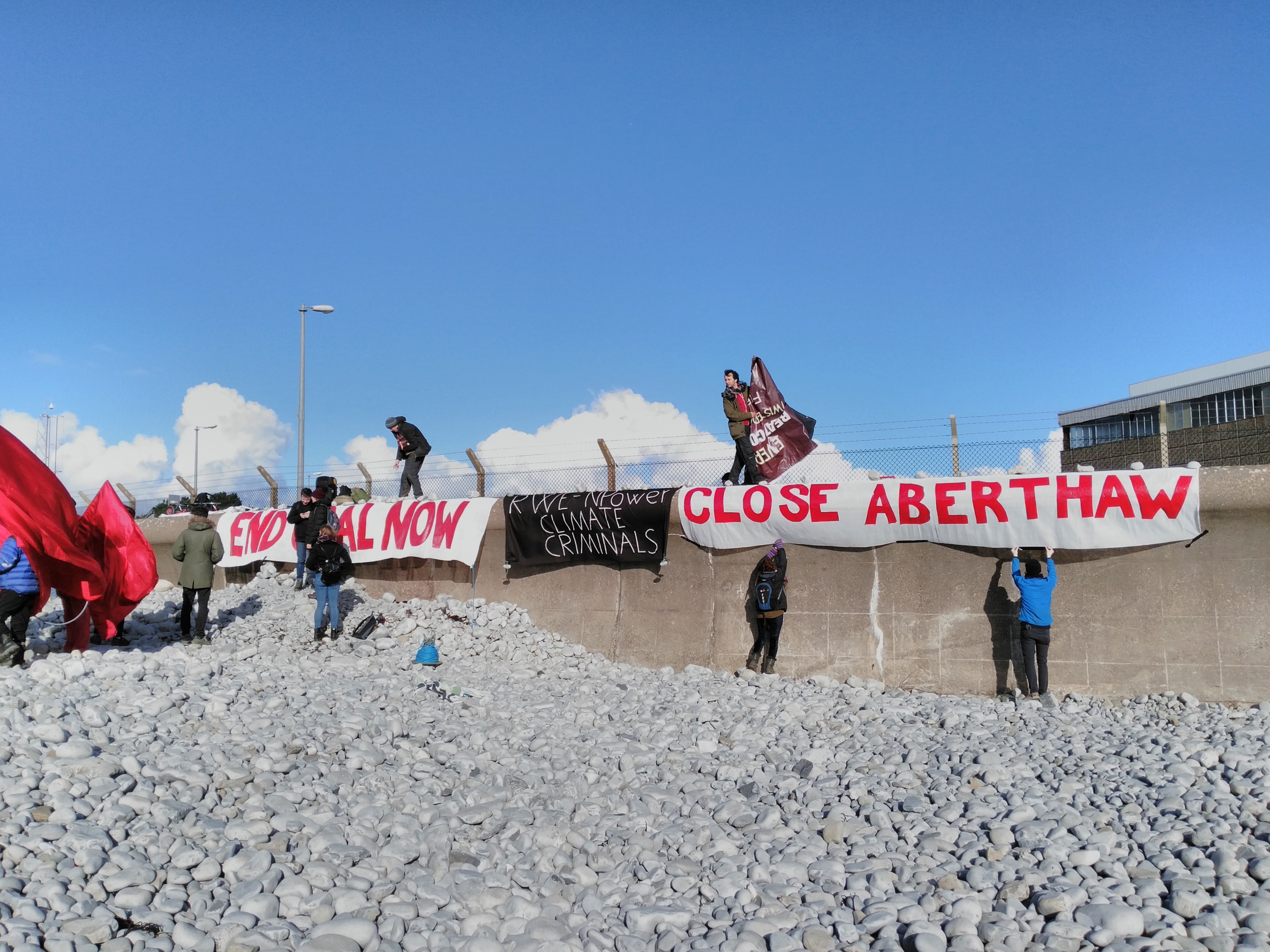 Protest at a Power Station | TheSproutTheSprout