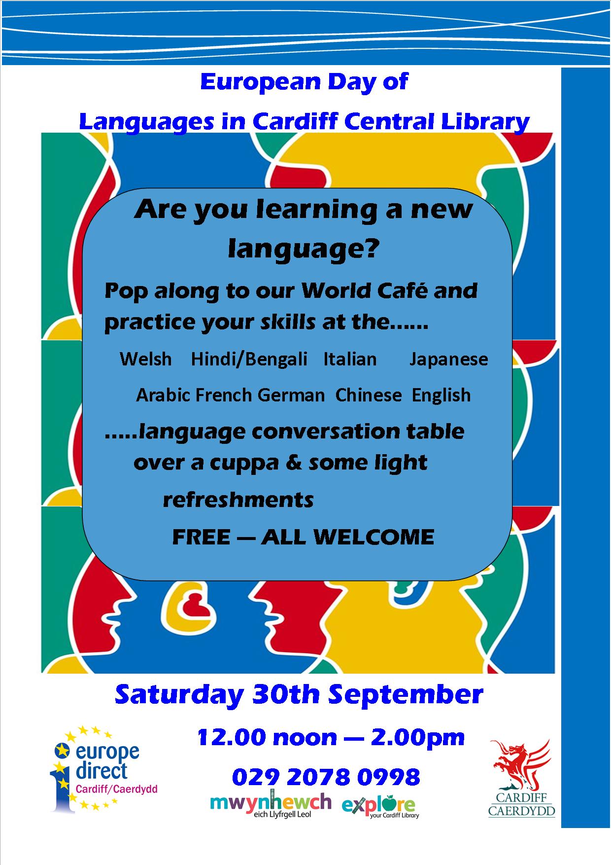 Celebrate European Day Of Languages At Cardiff Library TheSprout